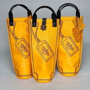 VEUVE Clicquot Ponsardin Champagne Cooler Shopping Bag Lot of 3